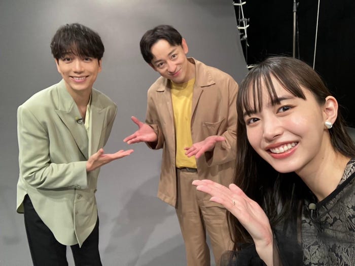 山崎育三郎、山本耕史、井桁弘恵(C)日本テレビ