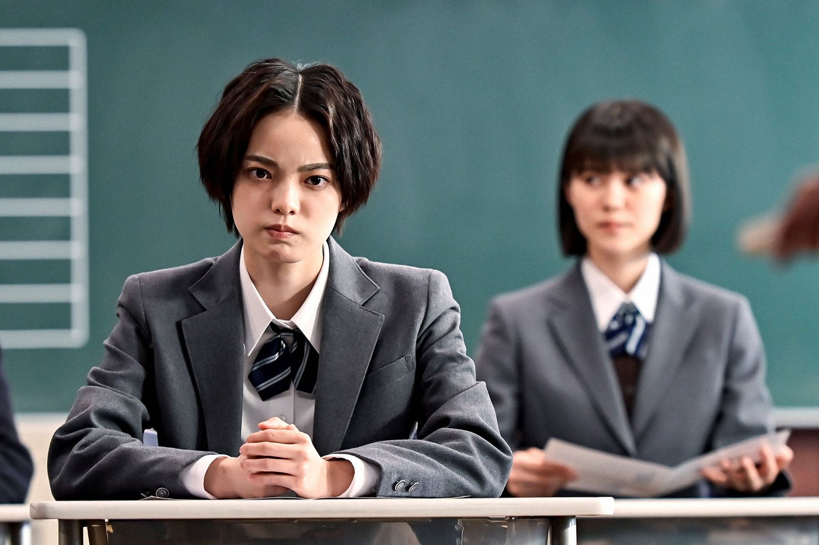 平手友梨奈、志田彩良「ドラゴン桜」第7話より（C）TBS