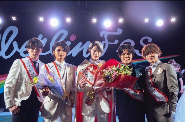 「ミス・ミスター桜美林コンテスト2023」グランプリ発表イベントの様子(提供写真)