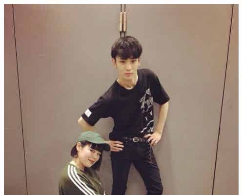 SHINeeキー、念願の“ブルゾンちえみ with キー”にファン歓喜 iKONジュネも… 韓国イケメンをも魅了する“35億”