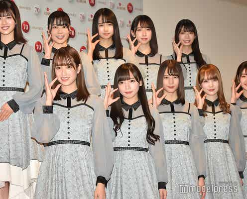 日向坂46、紅白初出場で「人生で1番の光量を浴びた」<紅白リハ2日目>