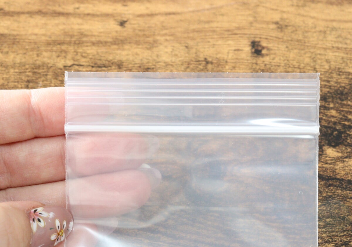 ありそうでなかったピッタリサイズ♡専用のチャック付き100均ポリ袋