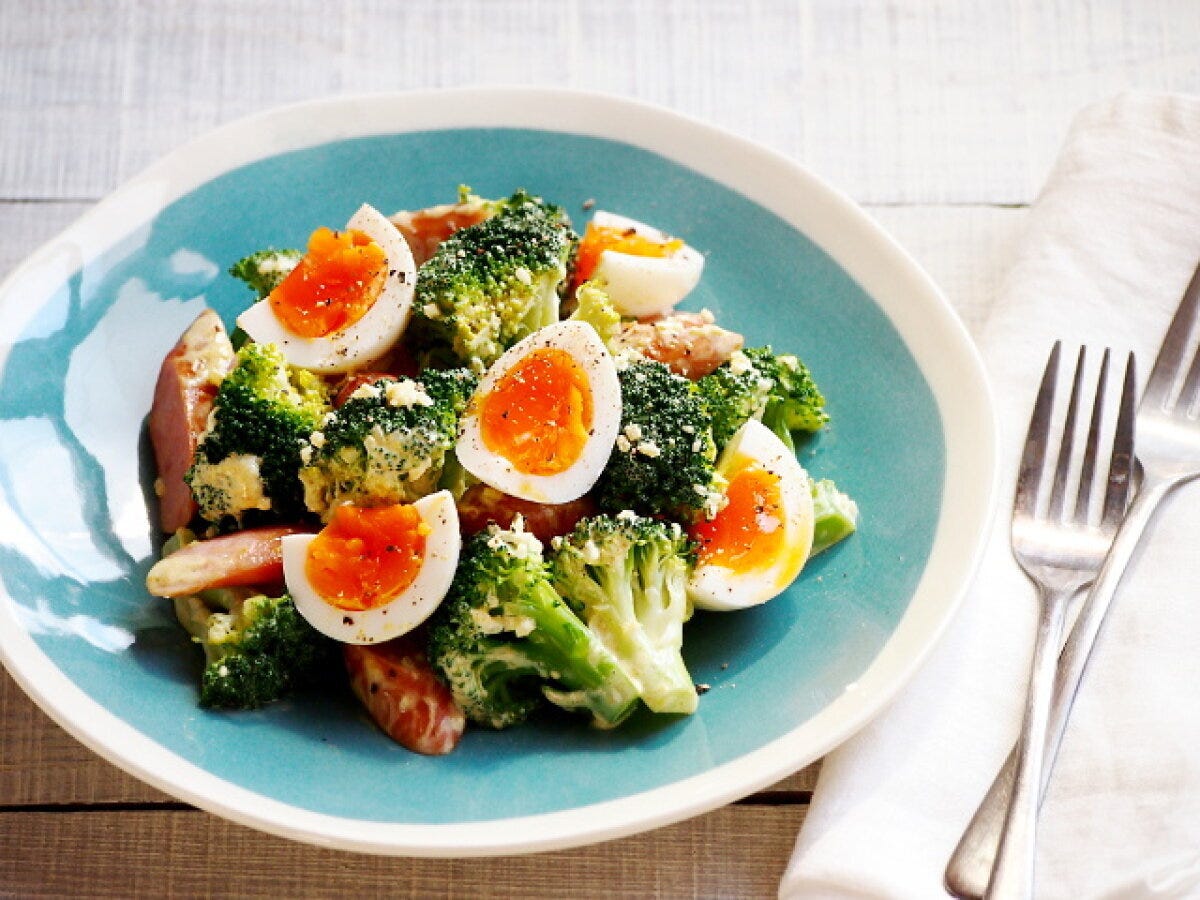 ウィンナーとブロッコリーのカレーマヨサラダ ウィンナーとブロッコリーのカレーマヨサラダ