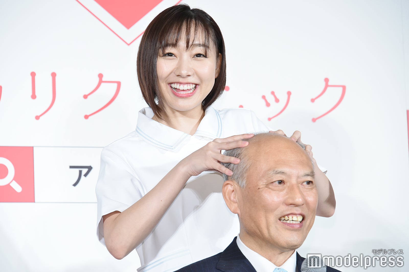 須田亜香里、舛添要一氏（C）モデルプレス