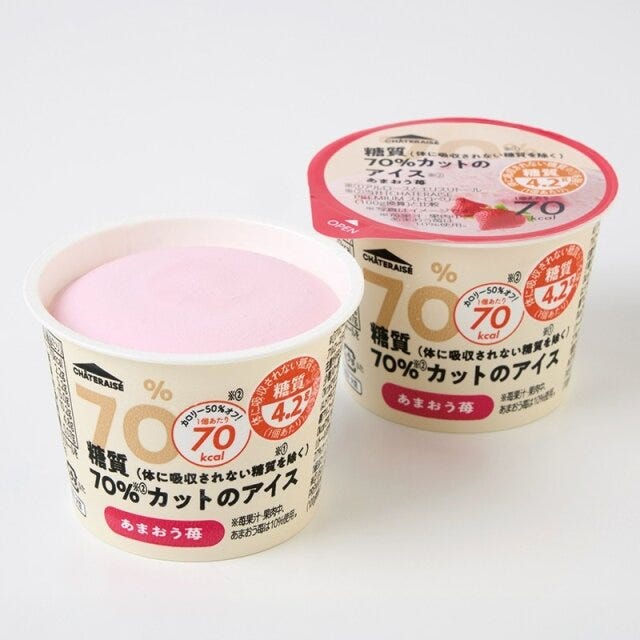 シャトレーゼ 糖質70%カットのアイス シャトレーゼ 糖質70%カットのアイス