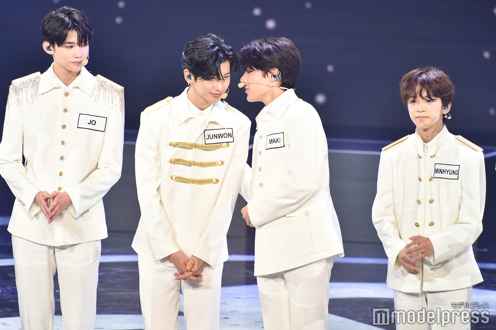 JO、JUNWON、MAKI、MINHYUNG （C）モデルプレス