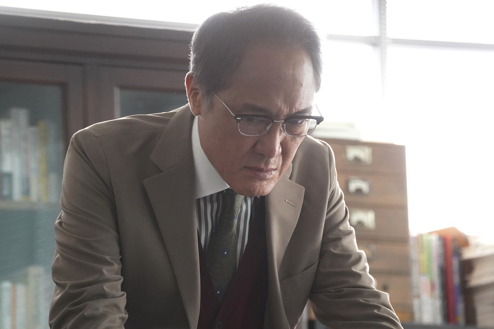 佐野史郎／「親愛なる僕へ殺意をこめて」第2話より（C）フジテレビ