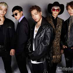 インタビューに応じたBIGBANG（左から）V.I、G-DRAGON、SOL、T.O.P、D-LITE
