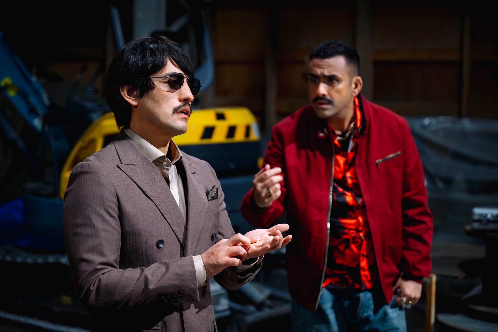 フェルナンデス直⾏、植野行雄「DOPE 麻薬取締部特捜課」第3話（C）TBS