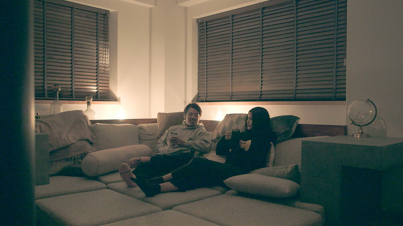 玲生、夢「TERRACE HOUSE TOKYO 2019-2020」41st WEEK（C）フジテレビ／イースト・エンタテインメント