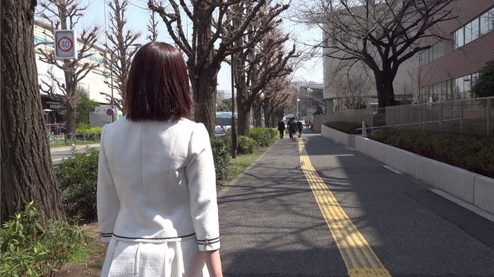 渡辺みり愛/「乃木坂46からのお知らせ」より(提供画像)