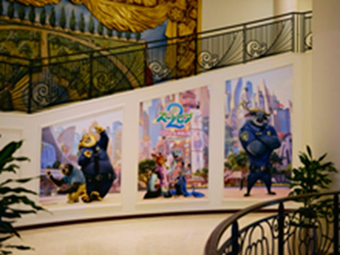 【舞浜】イクスピアリ「ズートピア2」装飾(C)2025 Disney Enterprises, Inc. All Rights Reserved.