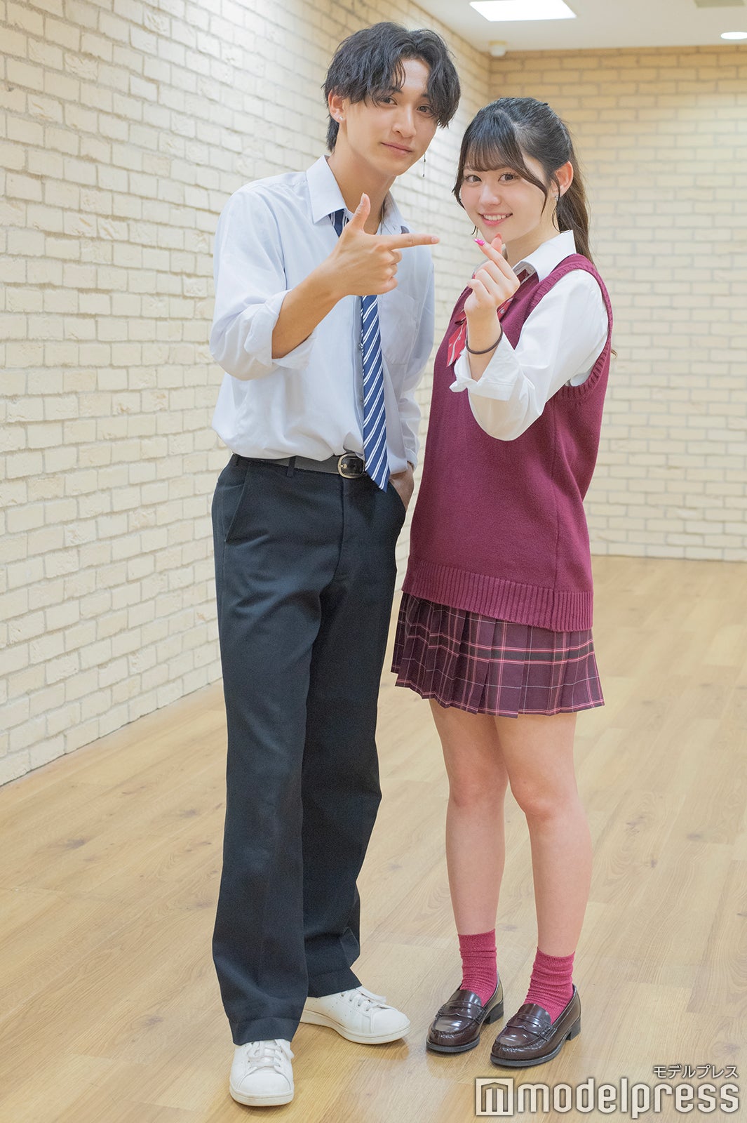 植野花道、りんか（C）モデルプレス