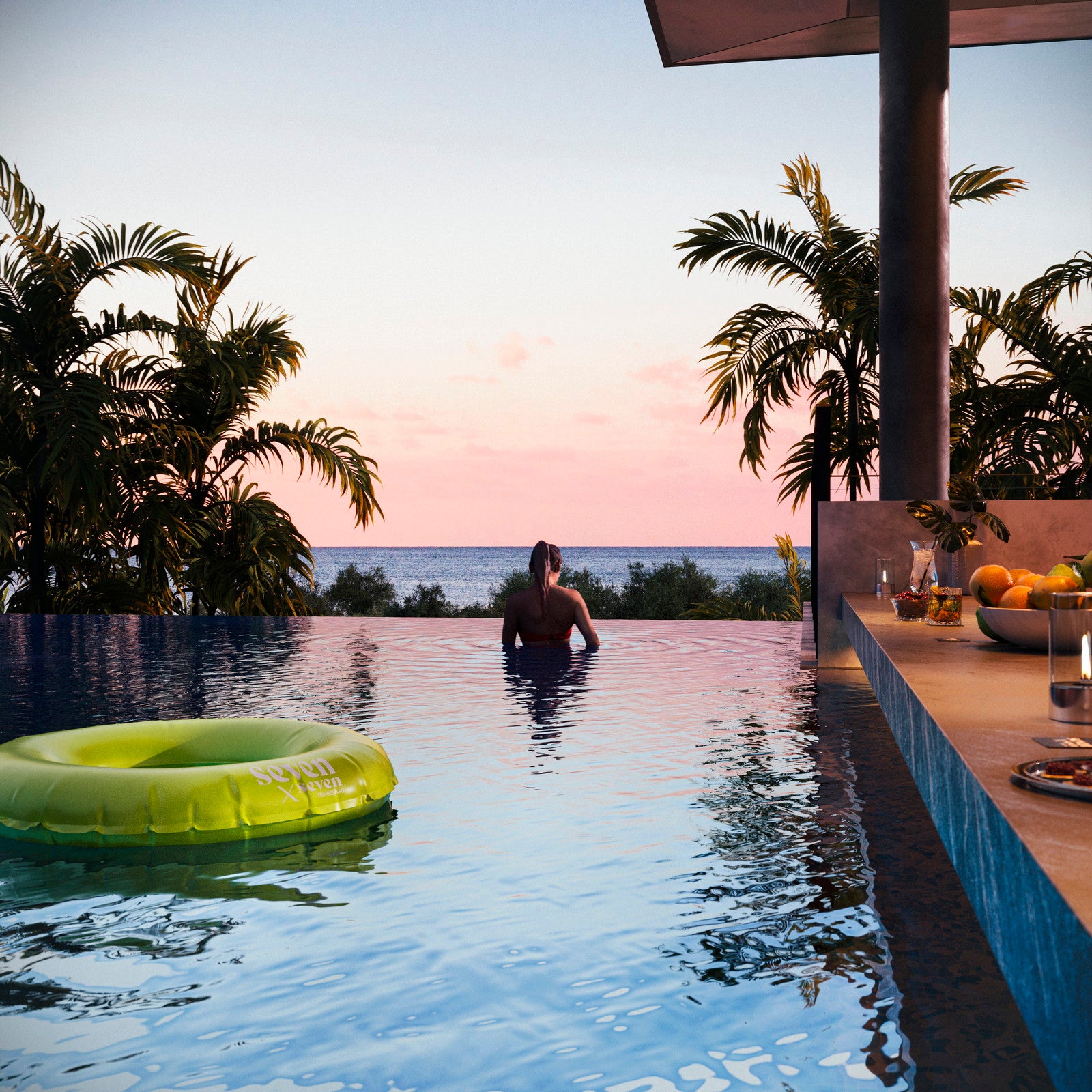 沖縄・石垣島に新ホテル「セブン バイ セブン 石垣」インフィニティプールやサウナ、飲食店も完備