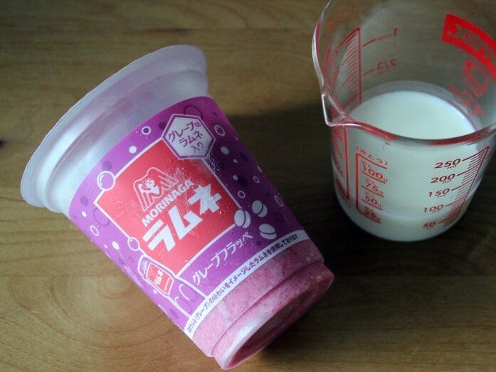 爽快感のあるグレープフラッペは、暑い夏にぴったり