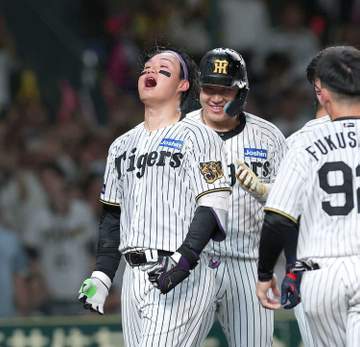 阪神・森下が6月度の「スカパー！サヨナラ賞」初受賞 6月30日・中日戦でサヨナラ本塁打