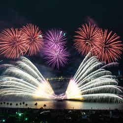 名港水上芸術花火/提供画像