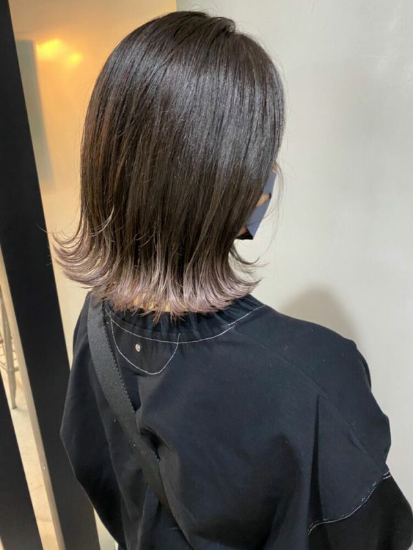 カラー 裾 グレーのヘアカラーは、こんなにある！【23のスタイル】