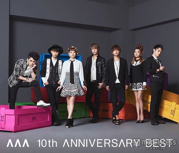 AAA「AAA 10th ANNIVERSARY BEST」(9月16日発売)【CD only】