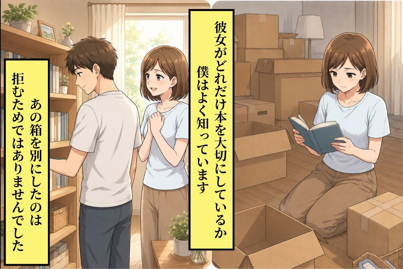 「本は別にしておきたくて」素っ気なく答えた裏で、僕が彼女の本のためにこっそり用意していたもの
