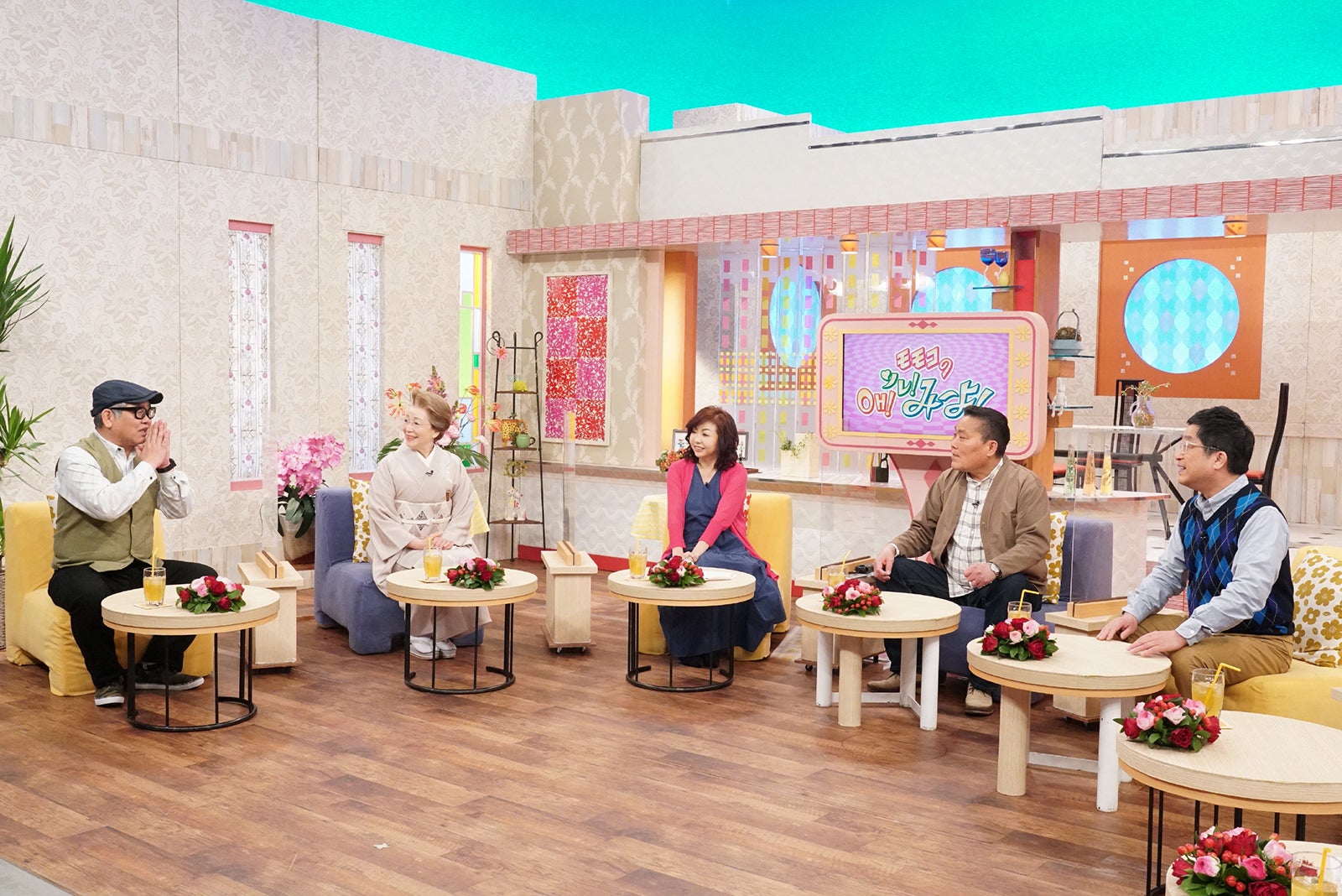 兵動大樹、西川ヘレン、ハイヒール・モモコ、トミーズ（C）カンテレ