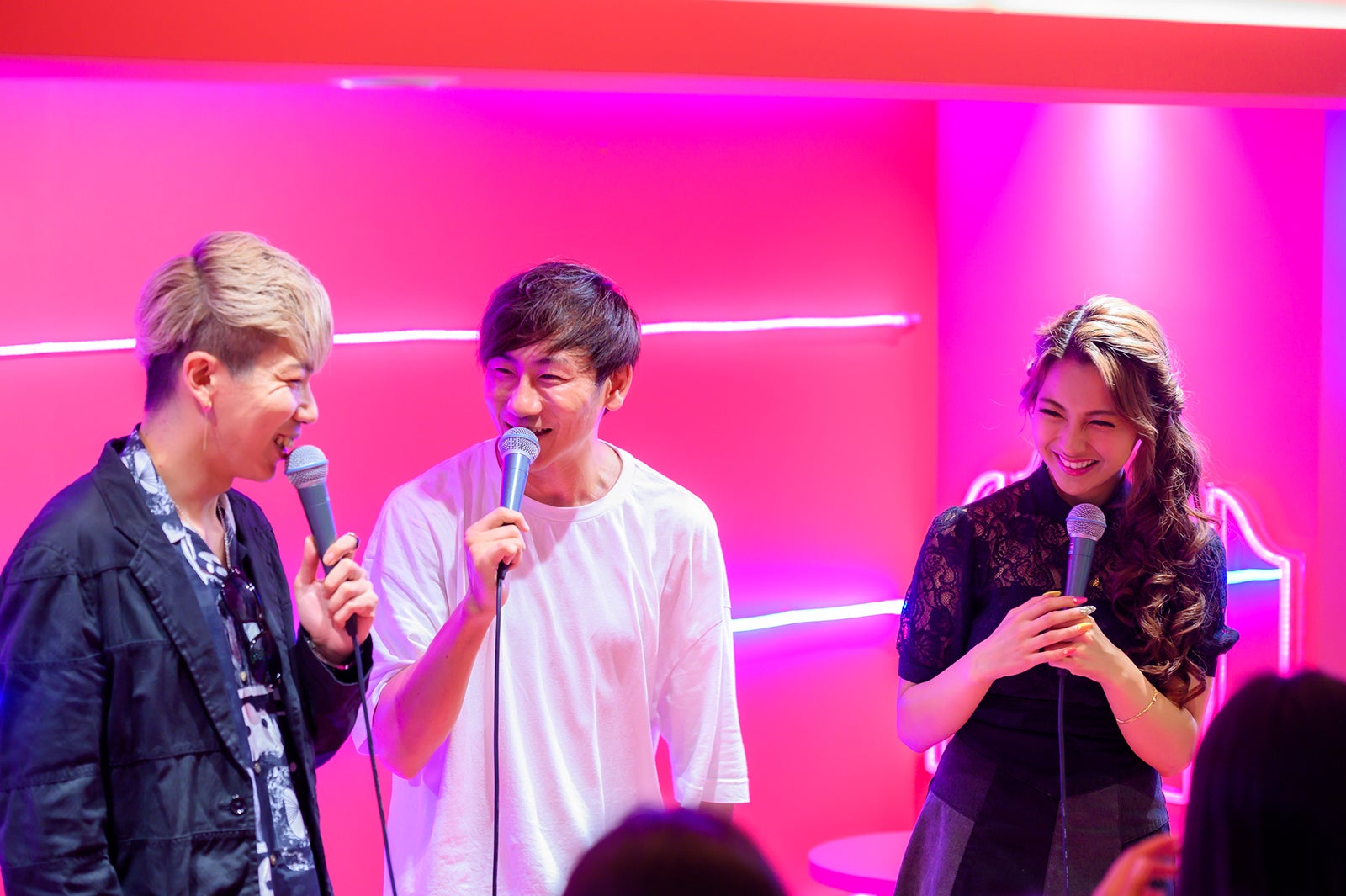 ゆきぽよ＆SLOTH、クレイ勇輝（提供写真）