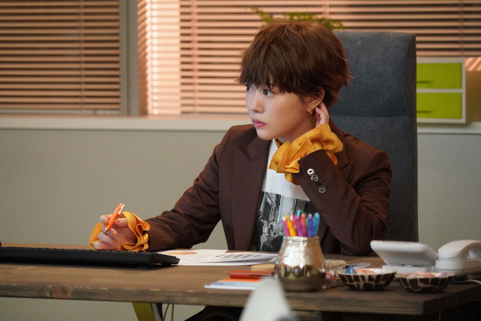 高畑充希／「ムチャブリ！　わたしが社長になるなんて」第7話より（C）日本テレビ