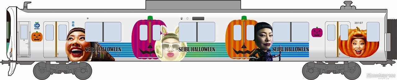 車体デザインイメージ／画像提供：西武鉄道