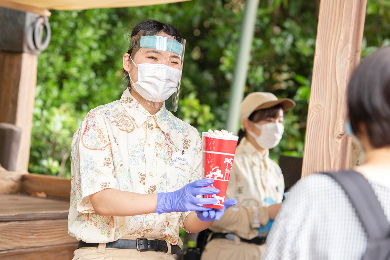 ポップコーンワゴン（C）Disney