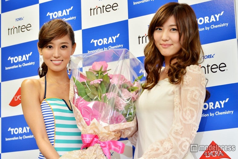 新旧美女が競演　“カモシカ美脚”で役目果たす