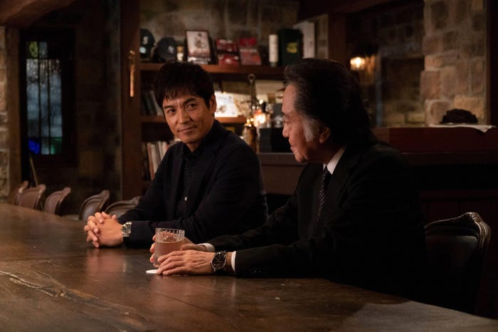 沢村一樹、北大路欣也/「絶対零度~未然犯罪潜入捜査~」第8話より(C)フジテレビ