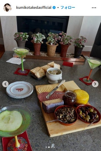 武田久美子 Instagramより