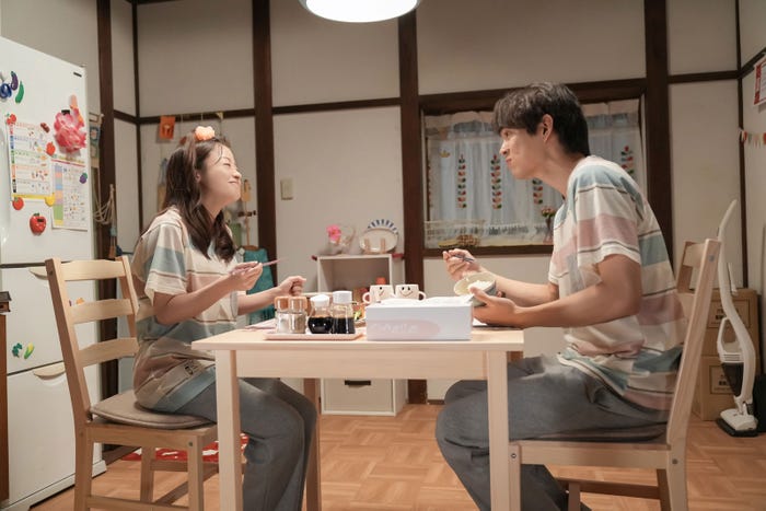 橋本環奈、佐野勇斗「おむすび」第71話(C)NHK