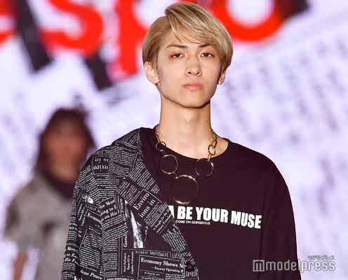 スパドラ古川毅、金髪に劇的イメチェン 「3年A組」生徒役で注目の若手ホープ<GirlsAward 2019 SPRING/SUMMER>