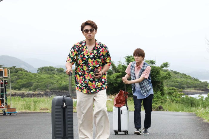 中尾明慶、荒木飛羽「ばらかもん」第3話より(C)フジテレビ