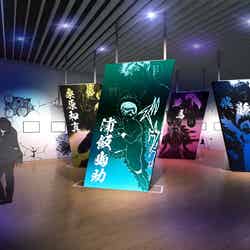 「冨樫義博展 -PUZZLE-」『幽☆遊☆白書』エリアイメージ ※画像はイメージ (C)冨樫義博 1990-94年