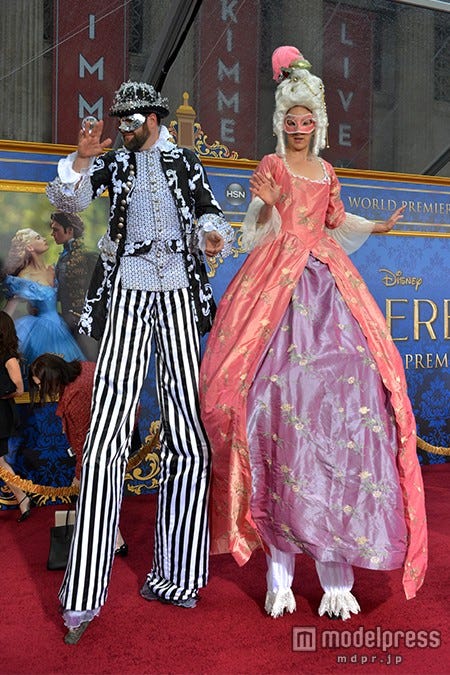 実写版映画「シンデレラ」ワールドプレミア/会場の様子