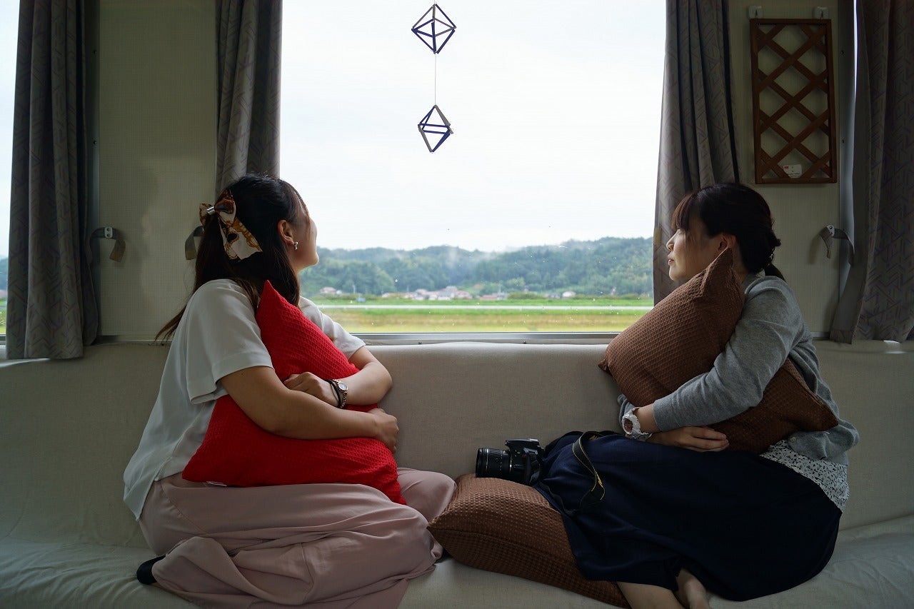 おくいずも女子旅列車／画像提供：株式会社　日本旅行