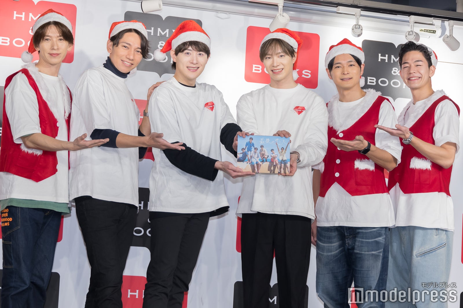 SHOW-WA／（左から）寺田真二郎、山本佳志、向山毅、塩田将己、青山隼、井筒雄太（C）モデルプレス