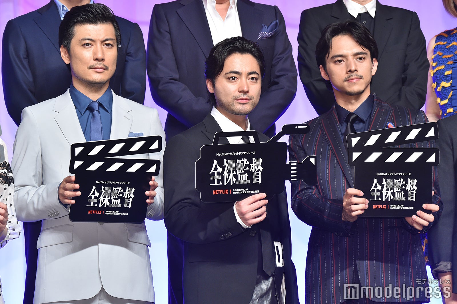 （左から）玉山鉄二、山田孝之、満島真之介（C）モデルプレス