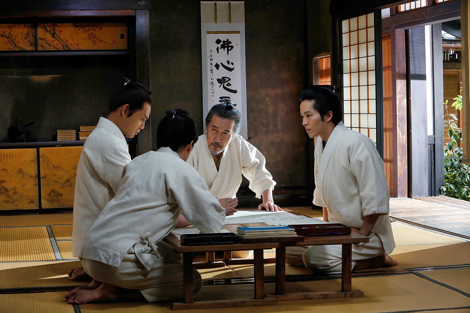 役所広司、松坂桃李「雪の花 ―ともに在りて―」（C）2025 映画「雪の花」製作委員会