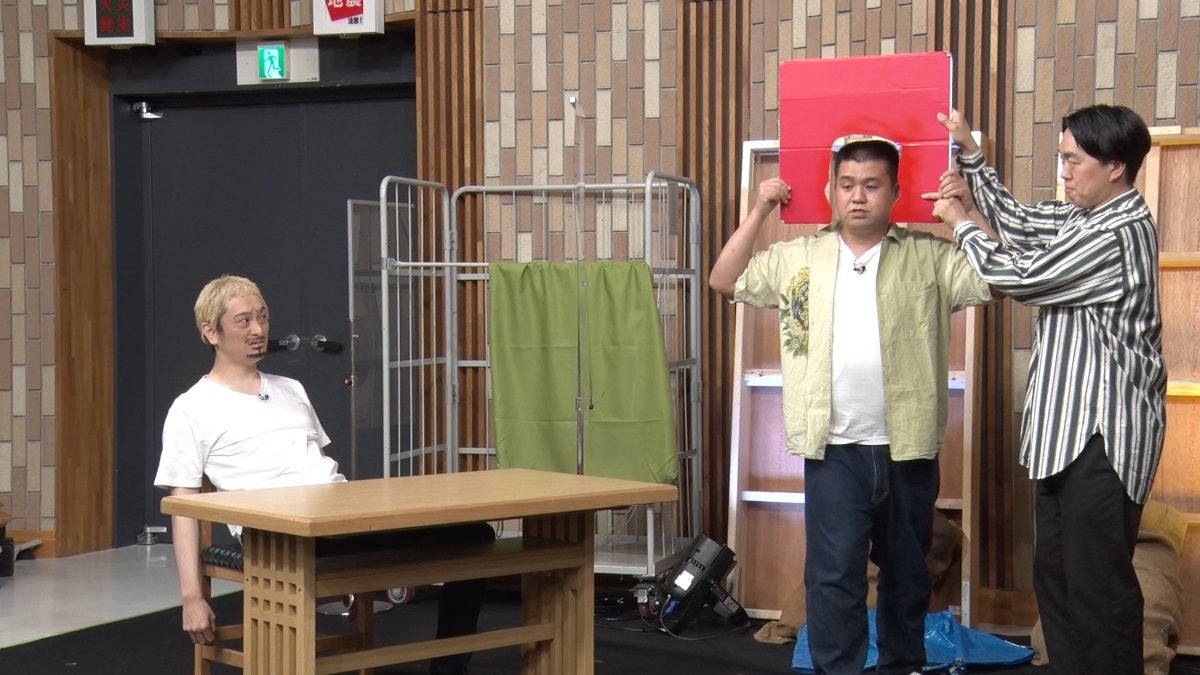 （左から）JP、アタック西本、かみちぃ（C）TBS