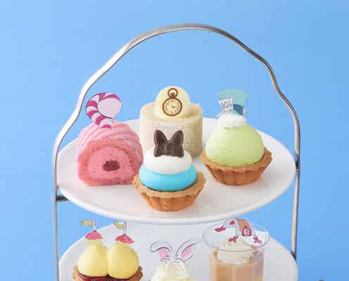 「ふしぎの国のアリス」がプチケーキに!可愛いスイーツで楽しいお茶会
