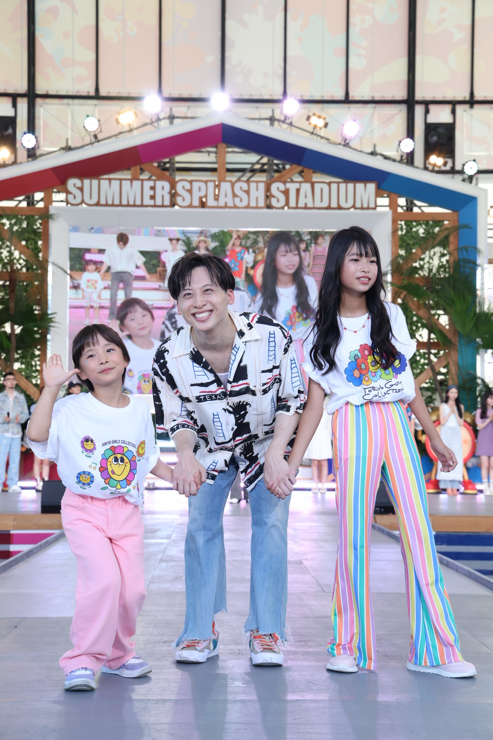 「お台場冒険王2023 SUMMER SPLASH！TOKYO GIRLS COLLECTION〜」フィナーレの様子（提供写真）