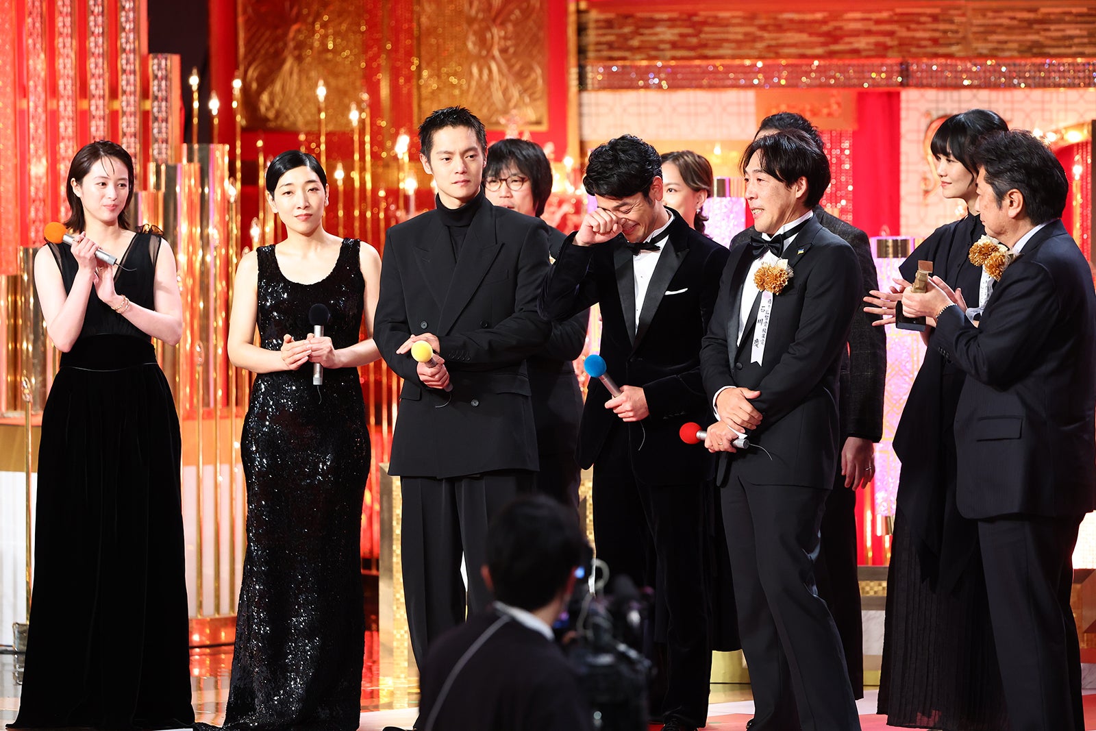 妻夫木聡ら（写真提供：東京写真記者協会）