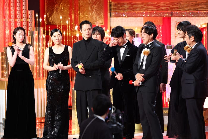 妻夫木聡ら(写真提供:東京写真記者協会)