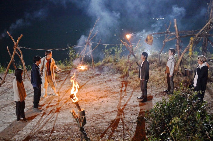 上白石萌歌、赤楚衛二、山田裕貴、萩原聖人、ウエンツ瑛士、西垣匠(C)TBS