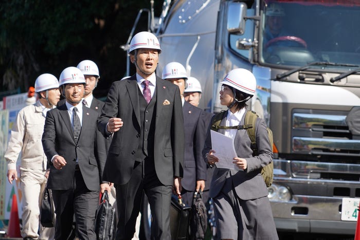 丸山智己、高畑充希/「同期のサクラ」第7話より(C)日本テレビ