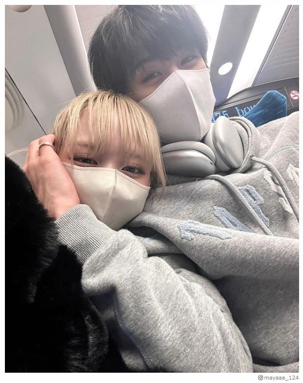 重川茉弥、まえだしゅん／重川茉弥Instagramより