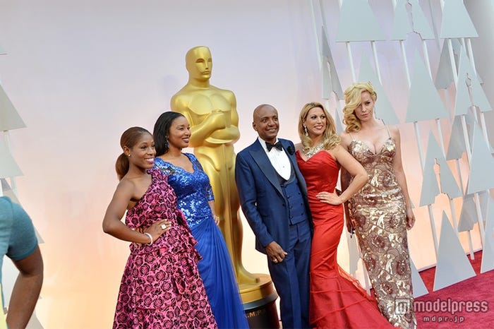 第87回アカデミー賞、レッドカーペット会場準備の様子(米・ドルビー・シアター/画像:モデルプレス)